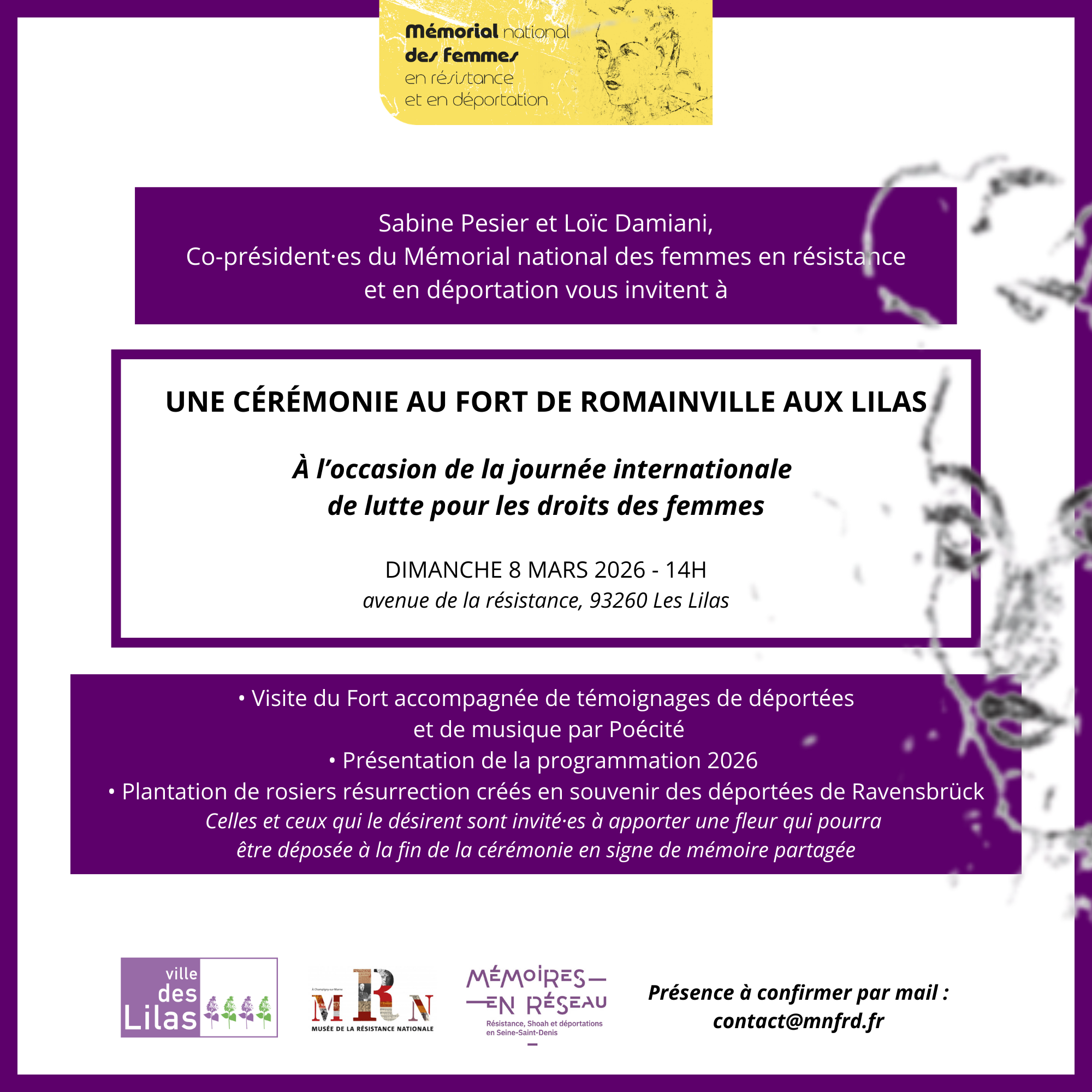 Invitation 8mars