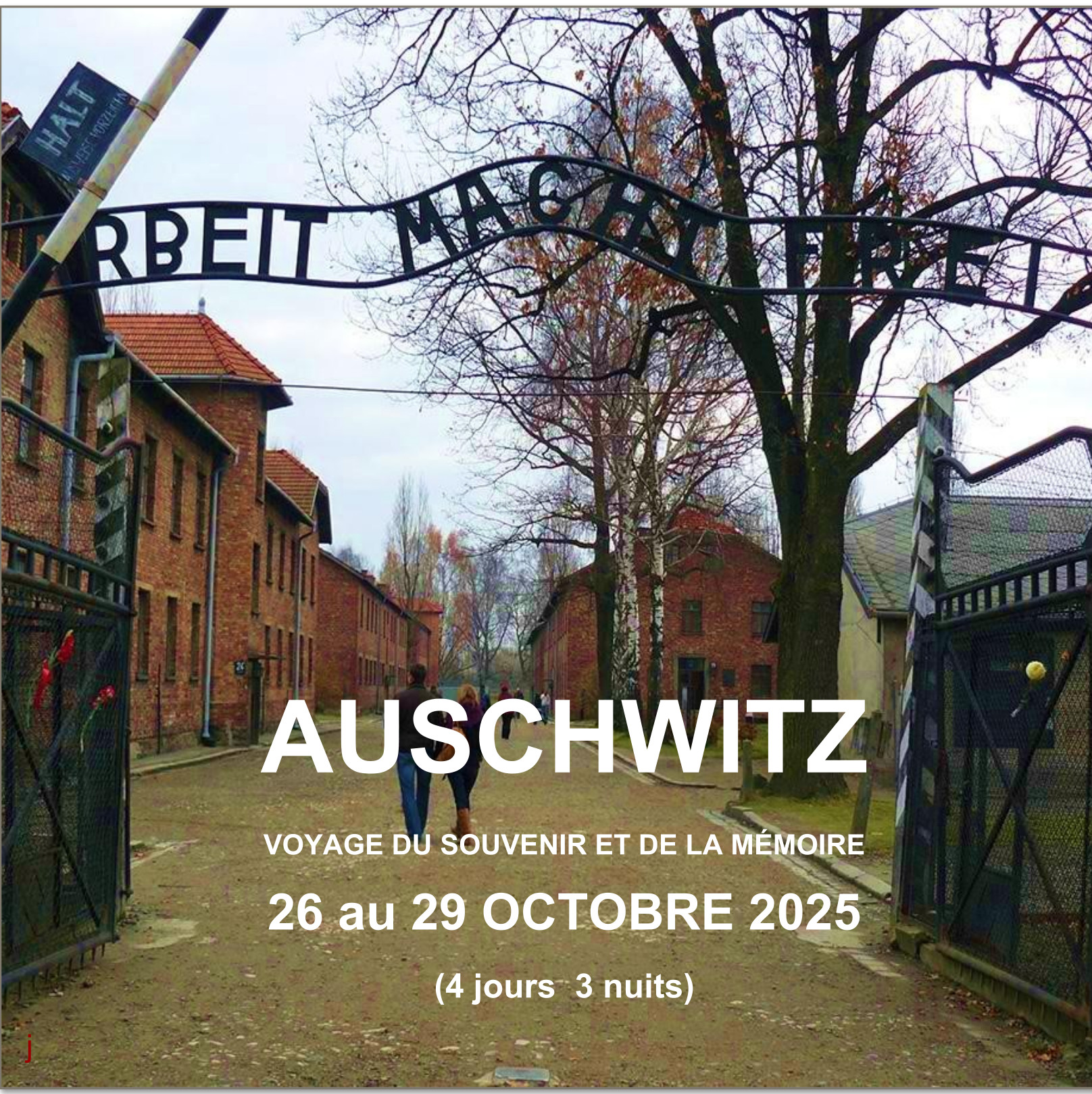 2025 Flyer Auschwitz Octobre couv